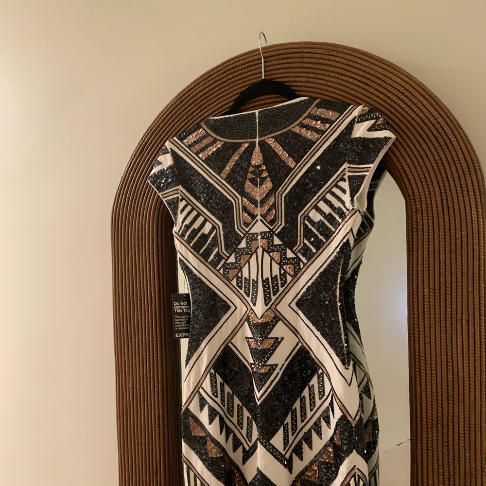 Sequined Express Dress NWT Size XS - Picture 5 of 5
